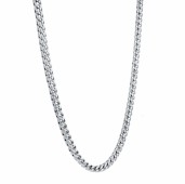 STAINLESS STEEL POLISHED ROUND FRANCO CHAIN
