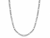 STAINLESS STEEL DIAMOND CUT FIGARO CHAIN