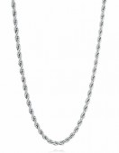 STAINLESS STEEL POLISHED ROPE CHAIN