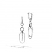 JOHN HARDY CLASSIC KNIFE EDGE DROP EARRINGS