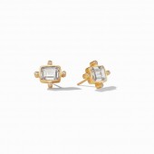 JULIE VOS CUBIC ZIRCONIA STUD EARRINGS
