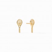 JULIE VOS TENNIS RACKET STUD EARRINGS