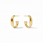 JULIE VOS LAGUNA HOOP EARRINGS