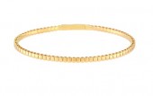 14K YELLOW GOLD 2.7MM OVAL FLEXIBLE BRACELET