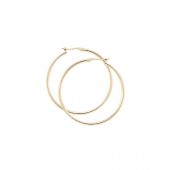 14K YELLOW GOLD TUBE EARRINGS