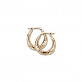 14K YELLOW GOLD U SHAPE EARRINGS