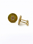 12G BRASS SHOTGUN SHELL CUFFLINKS