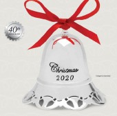Towle 2020 Silver Plate Musical Bell Ornament