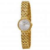 Tissot Lovely Ladies Yellow Stainless Watch with Mother of Pearl Dial