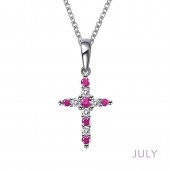 July Birthstone Necklace