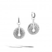 Sterling Silver Classic Chain Transformable Drop Earrings