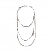 John Hardy Sterling Silver Classic Chain Remix Hero Transformable Necklace, 34"