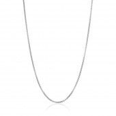 STAINLESS STEEL 3.5MM ROUND BOX CHAIN 24 INCHES