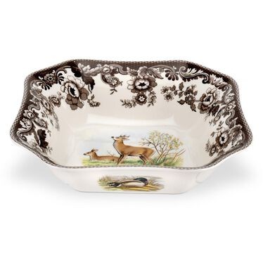 Woodland Square Serving Bowl