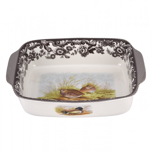 Woodland Rectangular Handled Dish