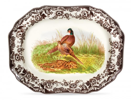 Woodland Octagonal Platter