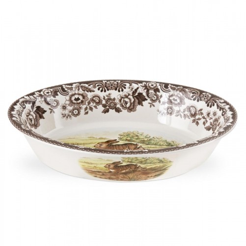 Woodland Oval Rim Dish