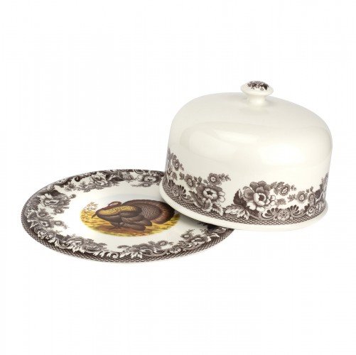 Woodland 2 Piece Serving Platter with Dome