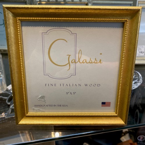 Vintage Gold Bead 5x5 Frame