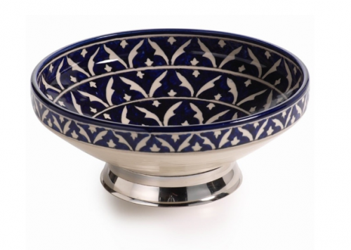 Mazagan Hand Painted Serving Bowl