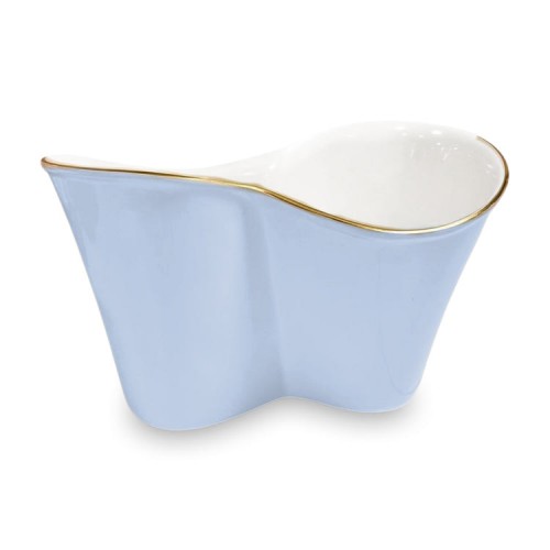 Encanto Double Ice Bucket - Periwinkle and White