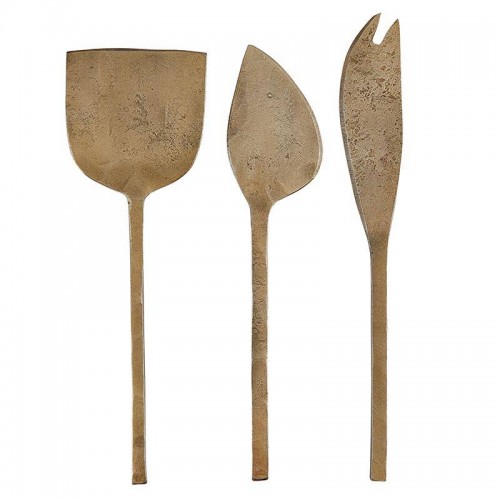 Antique Gold S/3 Cheese Knives
