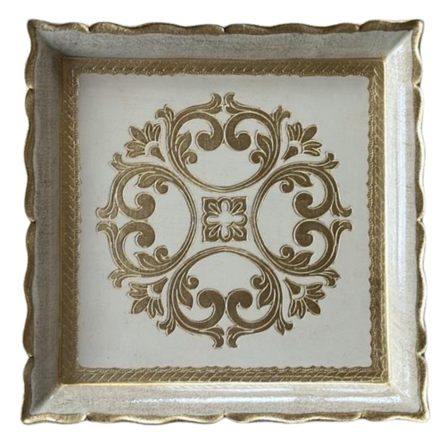 Florentino Baroque Wooden Tray