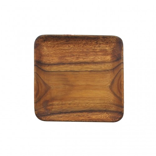 12 Inch Square Wood Plate