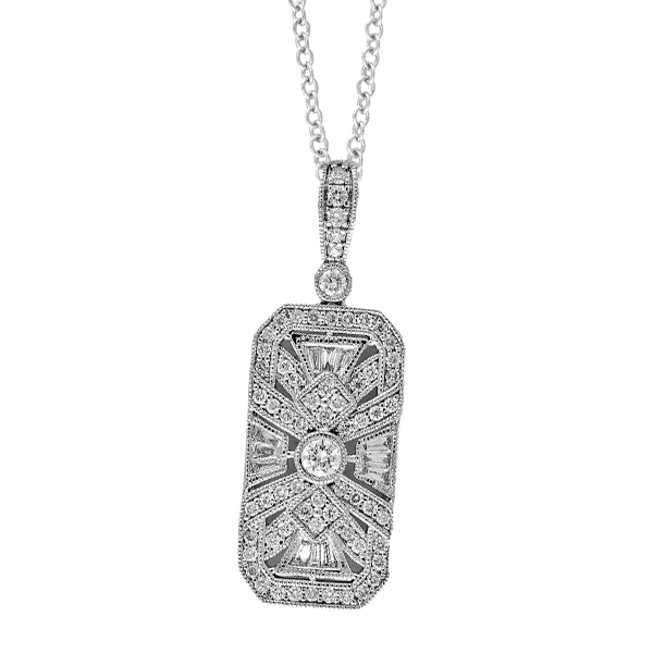 Pin by Jainsanghpindwara on Quick Saves | Art deco pendant necklace,  Beautiful diamond necklace, Art deco necklace