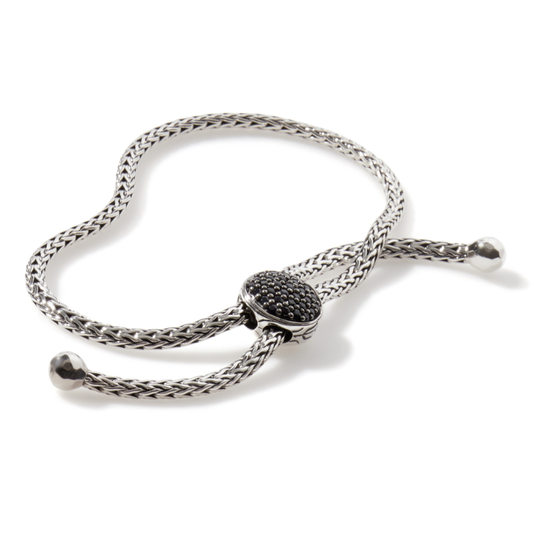 John Hardy Classic Chain Reversible Bracelet Sterling Silver/18K