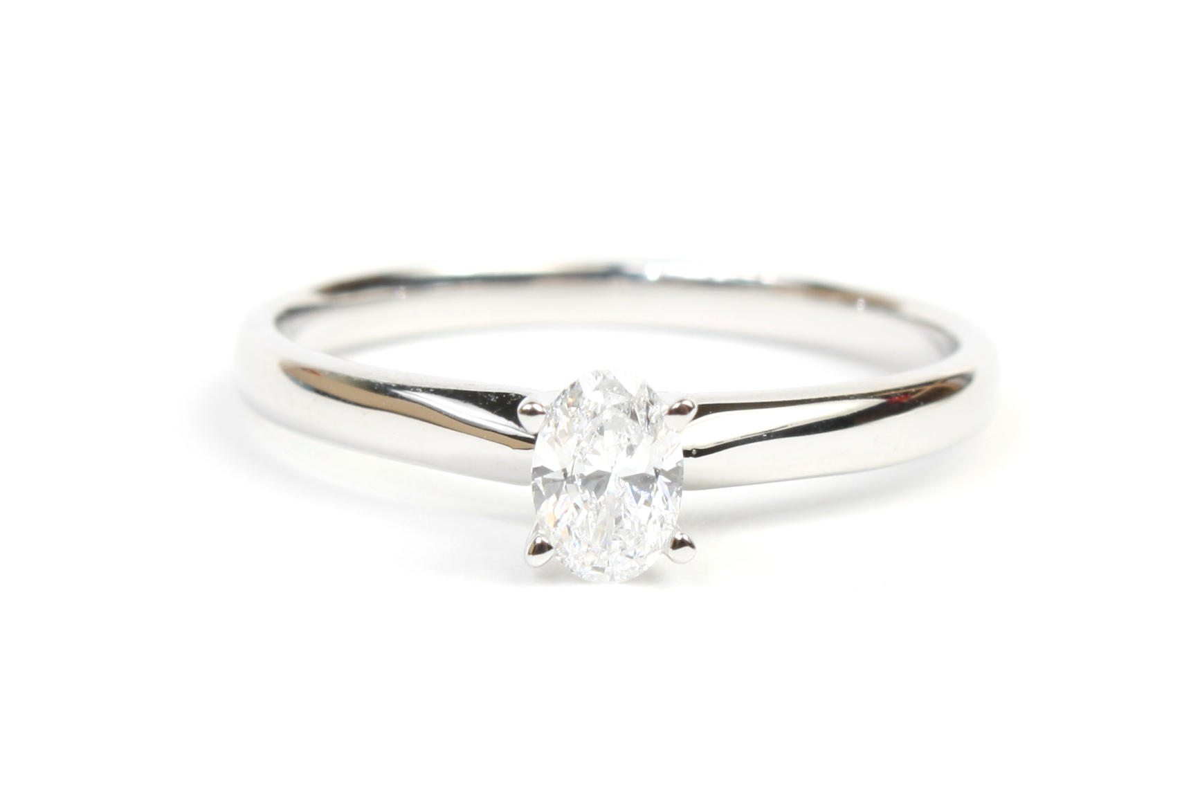 Diamond Engagement Ring Semi-Mount, 0.25 Carat Total Weight