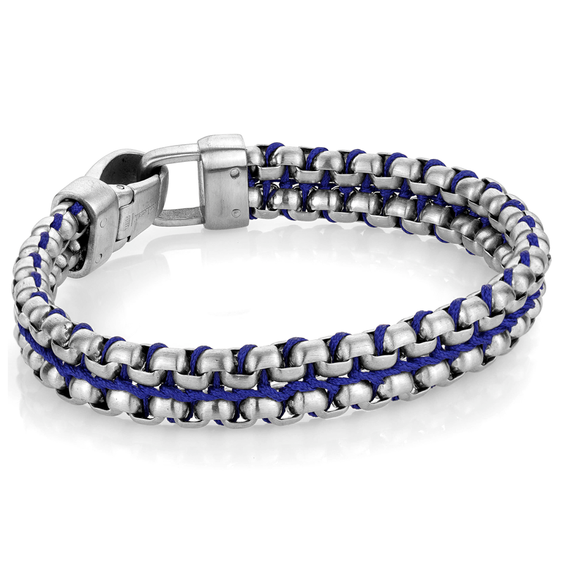 INOX 6mm Rainbow Nylon Cord Bracelet BRNYLONRNBW ST Norman  Mitchells  Jewelry  Norman OK